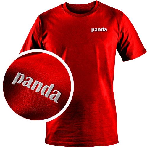 Embroidery Digitizing Apparel Sample